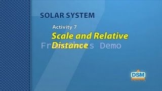 Solar System - Activity 7: Scale and Relative Distance