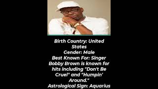 Fast facts about Bobby Brown