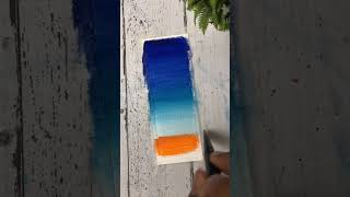 Easy Poster Colour Painting  Tutorial #shorts #postercolour