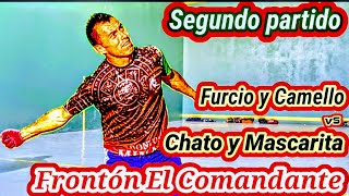 Furcio y Camello vs Chato y Mascarita Frontón El Comandante segundo partido