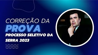 CORREÇÃO da prova de MATEMÁTICA - Processo Seletivo da Serra 2023 - BANCA IDCAP