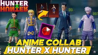 VAZOU NEW COLLAB HUNTER X HUNTER 2024 PUBG MOBILE #pubgmobile