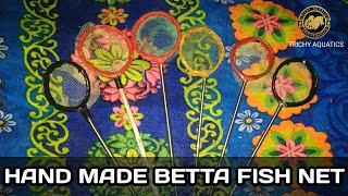 HOW TO MAKE HAND MADE BETTA FISH NET | EASY METHOD | TAMIL | TRICHY AQUATICS