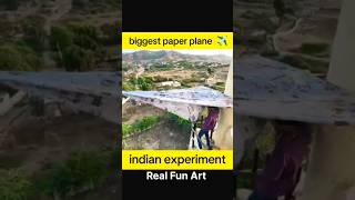 WORLD'S LARGEST Paper Plane Takes FLIGHT! | #victoryanthem