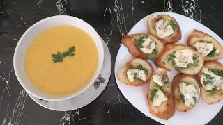 حساء الكابوريا soupe de citrouille   بنة ولا أروع