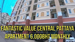 FANTASTIC VALUE CENTRAL PATTAYA APARTMENT 6,000BHT MONTHLY VIP House *Details In Description*