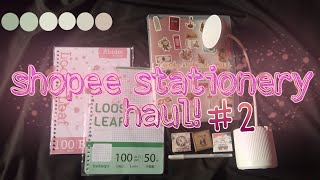 HAUL SHOPEE STATIONERY PART 2 | stationery indonesia