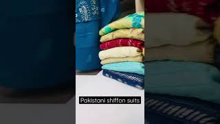 Pakistani Shiffon Suits | Kohinoor Silk Store | Jama Masjid Shandar Market 💥💥 #ytshorts #pakistani