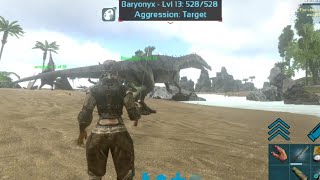 Ark Survival Evolved Mobile Tame Baryonyx Dinosaur