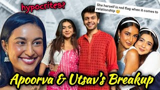 APOORVA & UTSAV'S BREAKUP DRAMA: RIDA THARANA'S HYPOCRISY GETS EXPOSED?