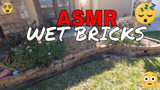 ASMR-Wet Bricks Sounds, So Relaxing I went to Sleep