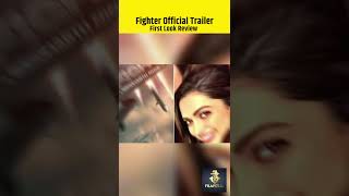 Fighter Official Trailer Hrithik Roshan Deepika Padukone Anil Kapoor First Look Review #shorts