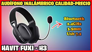 Mejor Audífono Gamer Calidad-Precio | Havit Fuxi H3