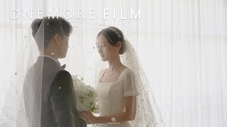 [원모어필름]청주  아모르아트컨벤션  그랜드홀 시네마틱 본식 4K 웨딩영상 하이라이트