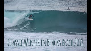 Blacks Beach Barrels Jan-16-18