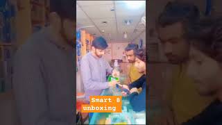 Smart 8 unboxing for forther details dm All color available for dm #shortsvideo