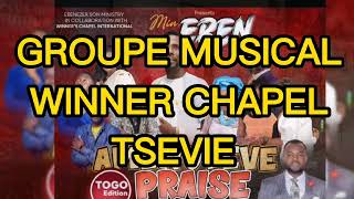 GROUPE MUSICAL WINNER CHAPEL TSEVIE. EWE GOSPEL PRAISES. @GERAUDMEDIATV