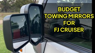 BEST BUDGET TOWING MIRRORS FOR FJ CRUISER AND JK JEEP