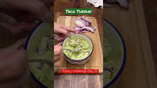 Pantry Challenge Day 23: 🌮 Taco Tuesday! Steak 🥩 & 🍤 Shrimp 🌮 #dinner #howto #tacotuesday