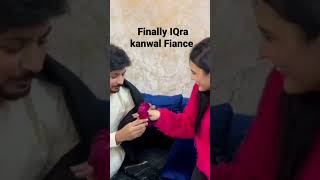 Romantic Moment IQra kanwal with her fiance Areeb @Sistrology #viral #viralshorts @HiraFaisal