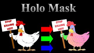 CSGO Holo Sticker - Create Mask Using RGB Channels