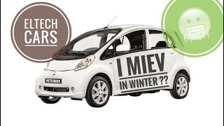 EV’s and WINTER - Mitsubishi IMiev