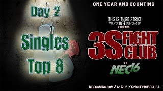 NEC 16 Day 3: Singles Top 8