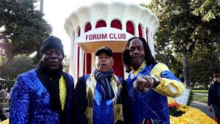 The Forum’s 2018 Rose Parade Float with Earth, Wind and Fire