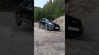 Настоящий японец, а не китайская балалайка! Subaru Outback выезжает из диагонали на раз!