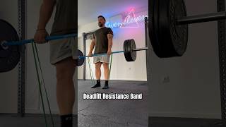 Barbell Deadlift w/ Resistance Band