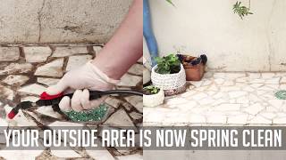 Spring Hacks- Clean your outside area