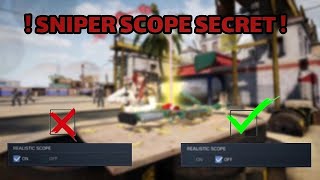 Highlights rank + SNIPER SCOPE SECRET