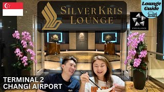 SilverKris Lounge Terminal 2 at Singapore Changi Airport - Business Class and Star Alliance Lounge