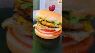 Home Made Chicken Burger|| Creamy Juicy Burger|| Easy Burger Recipe #burger #sandwich #shorts #food