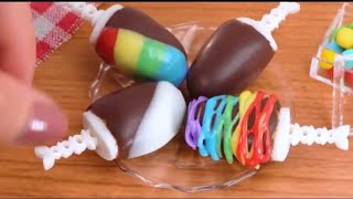 YUMMY😋 HOMEMADE🏠🧊 CHOCOLATES🍫 STICKS IN MINIATURE🍦🍲 COOKING👨‍🍳🍲👨‍🍳