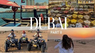 TRAVEL VLOG: Dubai Day 3 & 4 | Desert Safari, Museum of the Future, Old Dubai | Arriving in Pakistan