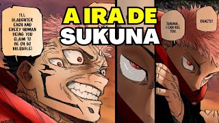 SUKUNA SE ENFURECE COM A PIEDOSA EXPANSÃO DE DOMÍNIO DO ITADORI! (Jujutsu Kaisen Cap 265)