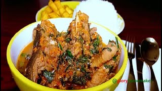 VERY DELICIOUS GOAT MEAT PEPPER SOUP RECIPE OF ALL TIME | EASY TO FOLLOW STEPS | GLORY HOMEMAKER