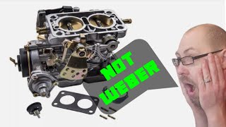 Ford capri Laser carburettor replacement chinese vs weber 32/36