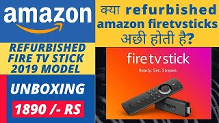 Amazon Fire TV Stick Unboxing - Refurbished Renewed (2019)