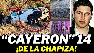 DETIENEN A 14 DE LA CHAPIZA CON ROPA TÁCTICA Y ARMAMENTO