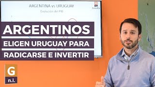 ARGENTINOS ELIGEN URUGUAY PARA RADICARSE E INVERTIR.