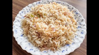 Try this quick & healthy Shallot rice recipe with leftover cooked rice.