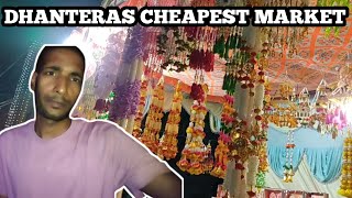 Dhanteras  Cheapest Market Vlog ❤️