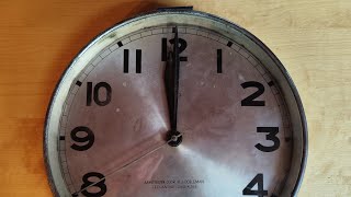 Old synchronous clock by Jundes(Repair part1: overview and disassembly)