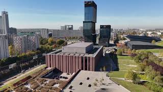 Polish Radio Concert Hall | Katowice Aerial View