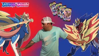 *ULTRA RARE HUNTING* Opening Pokemon Cards From Sword And Shield + Master Set Completion