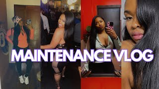 MAINTENANCE VLOG : Lashes , Nails , Clubbing in WeHa and Candle Making in Bridgeport.