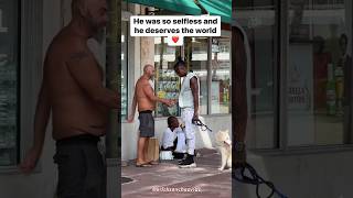 Watch as a Random Act of Kindness Sparks an Unexpected Prayer from homeless man! 🙏❤️ #explorepage