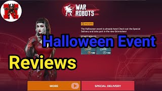 Special Delivery Halloween Event War Robots 2022